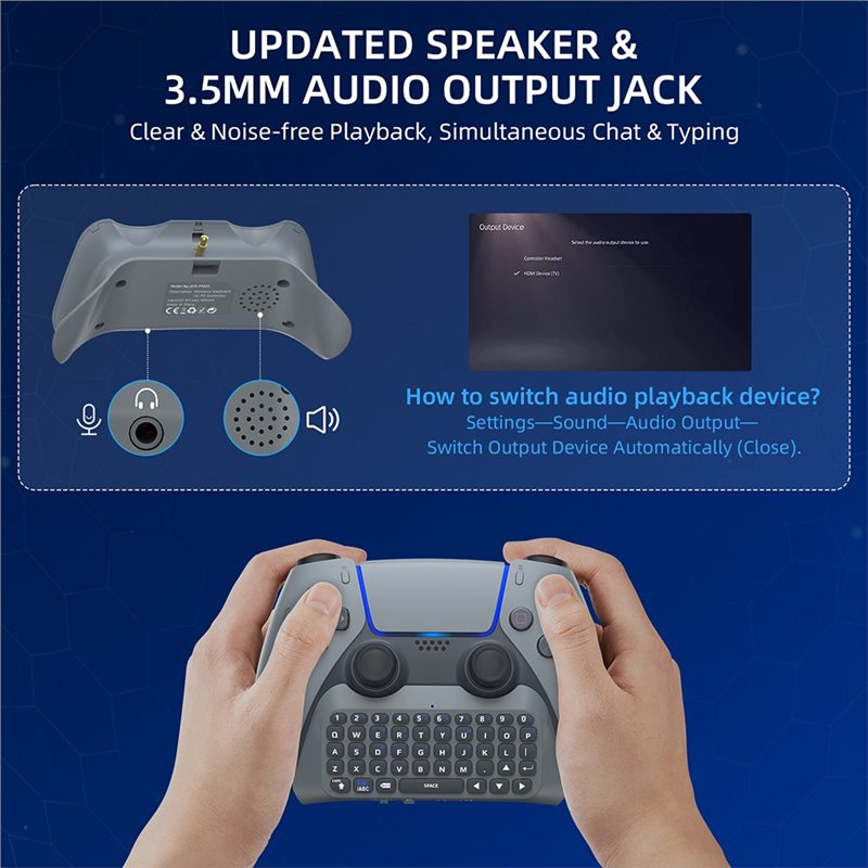 Teclado sem fio Y43A para jogo - Gaming Keyboard Mini avaliação e preço