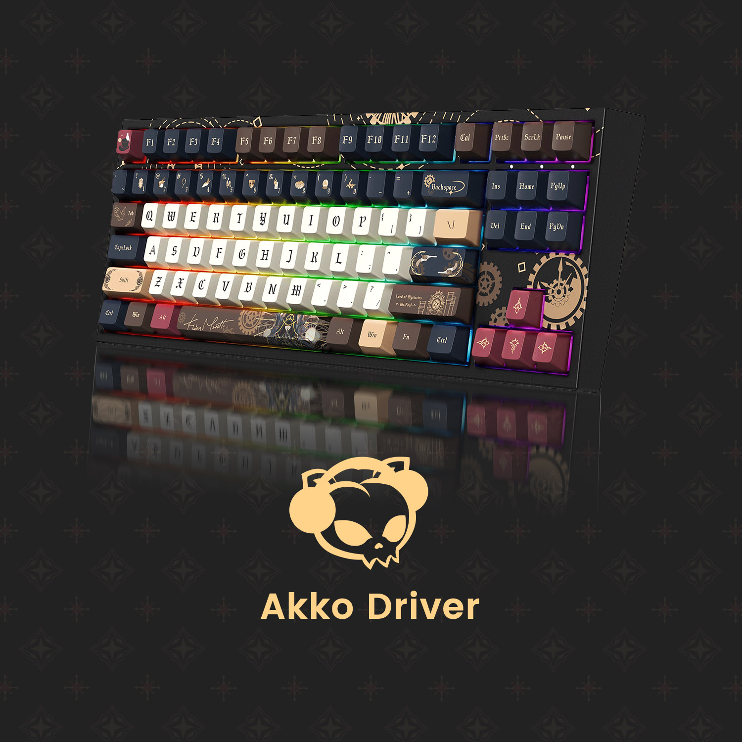 Teclado mecânico sem fio Akko, - Gaming Keyboard Hot Swappable avaliação e preço
