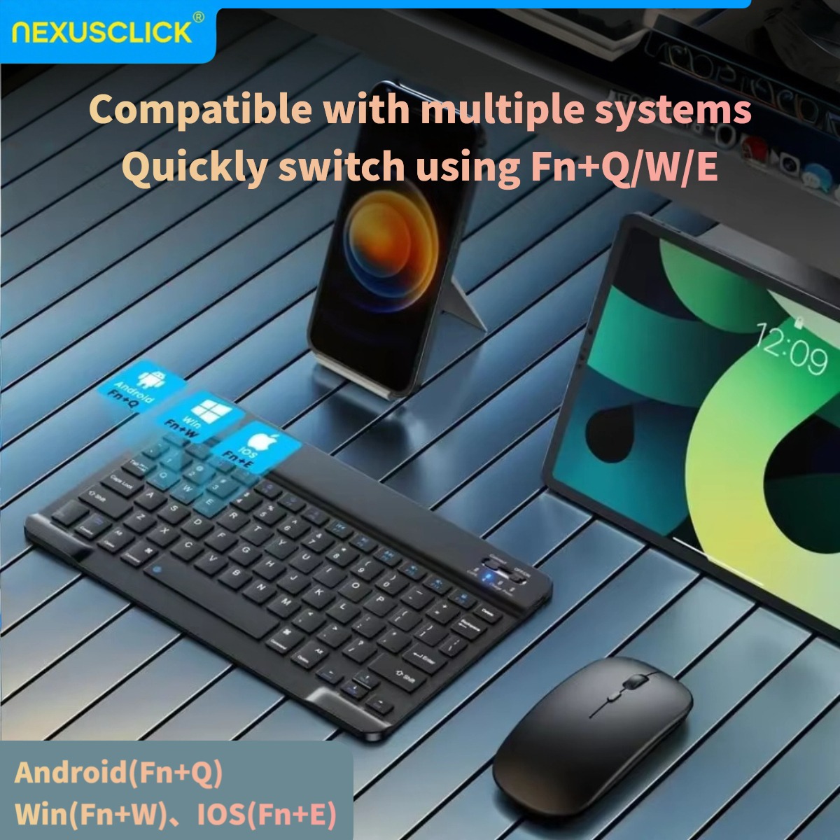 Teclado Bluetooth Sem Fio Nexu - Gaming Keyboard Mini avaliação e preço